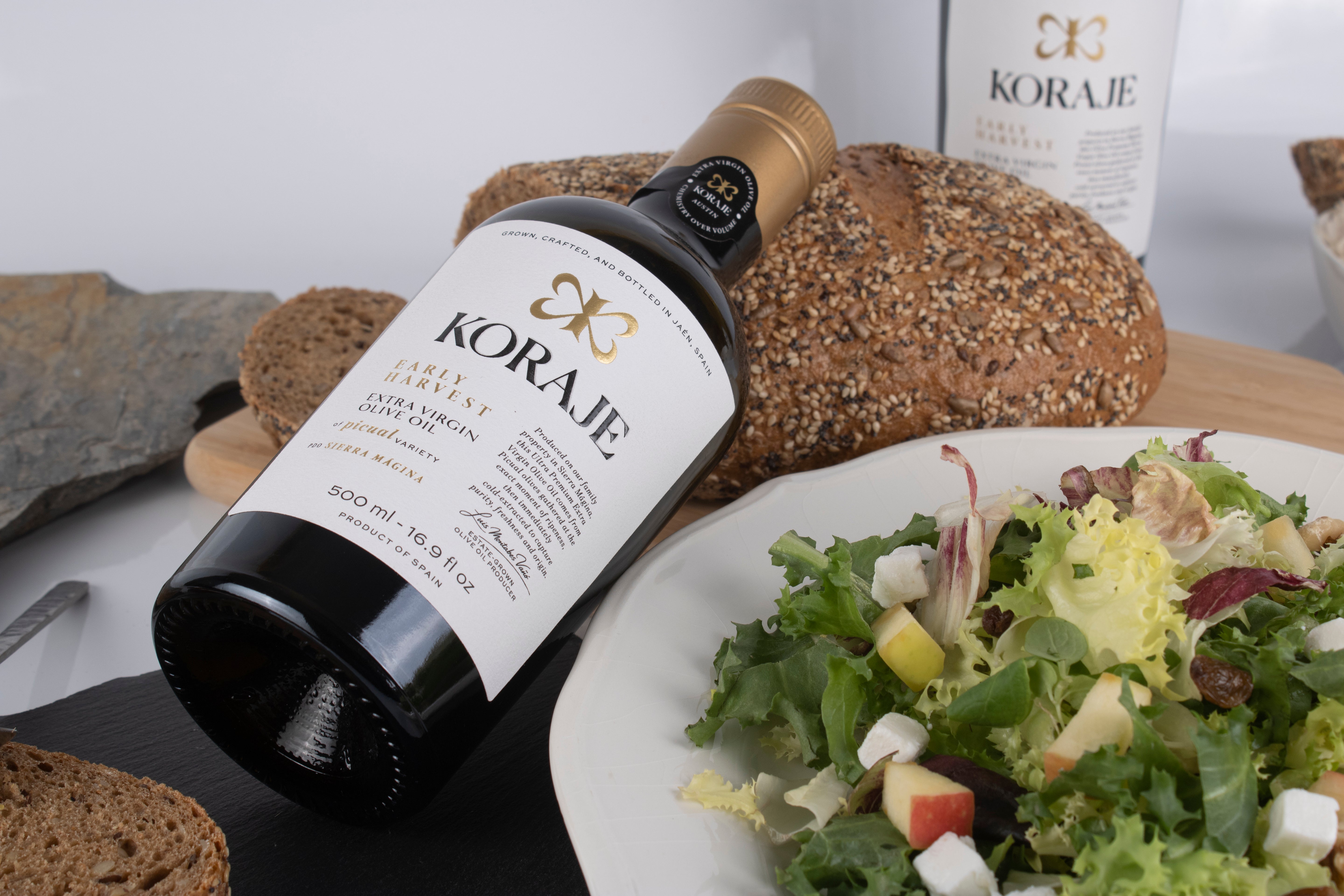 KORAJE Early-Harvest Picual Extra Virgin Olive Oil